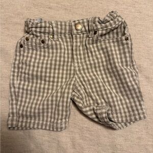 Jamie Kay Taupe Checkered Trousers